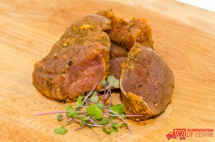 Filet de porc mariné