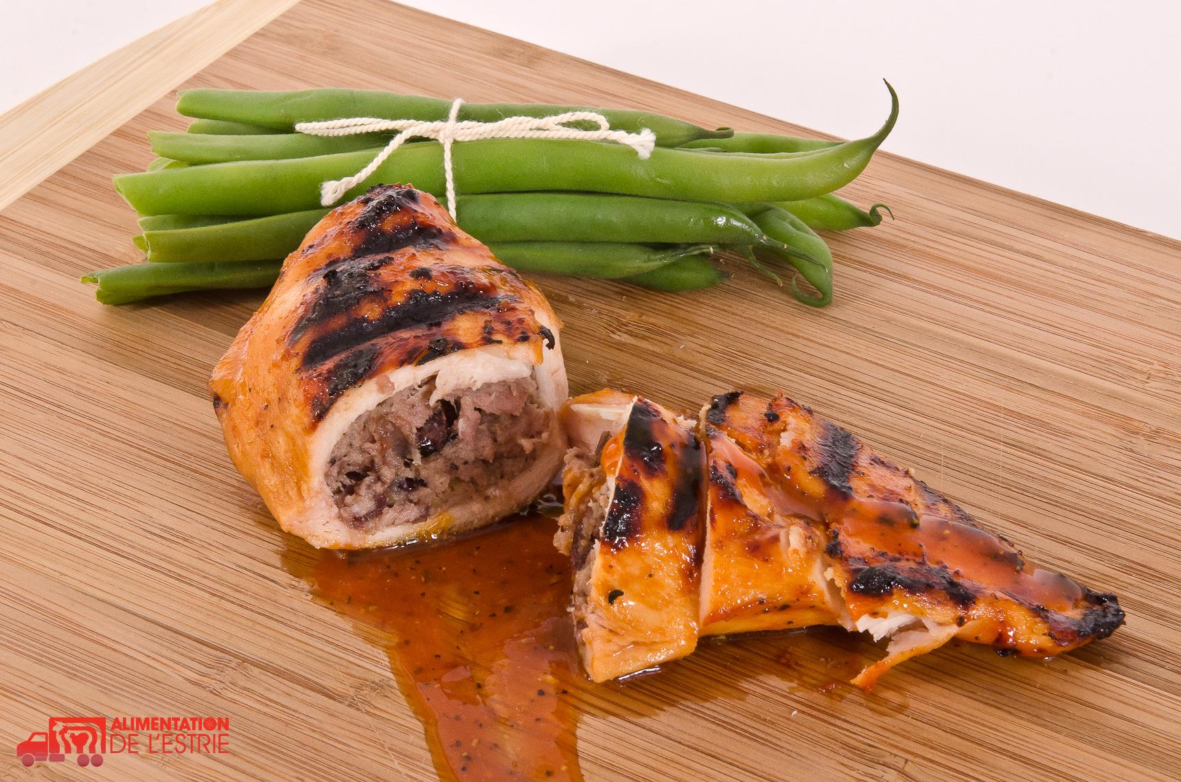 Coq au canard canneberge
